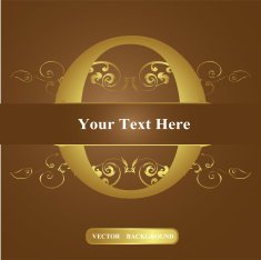 Vector of Letter in the old vintage style ABC concept N15