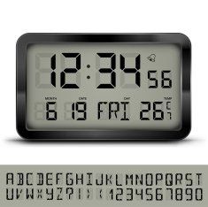 Digital Clock N6