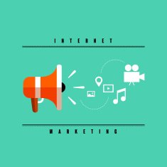internet marketing concept