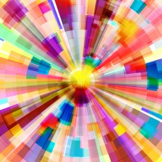Technology concept abstract colorful background