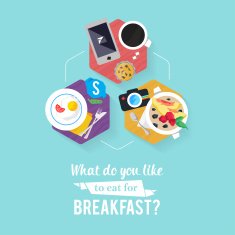 Design concept with concepts items icon
