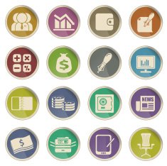 Business and Finance Web Icons N2