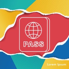 passport line icon