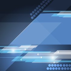 Abstract vector background with technological pattern