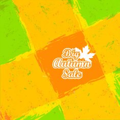 Big Autumn Sale Autumnal Maple Leaf background