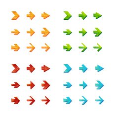 Isolated triangle polygonal arrows set N2