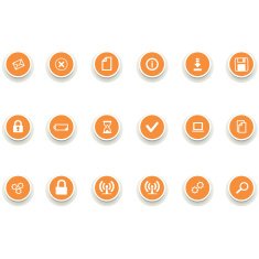 round of computer icons N3