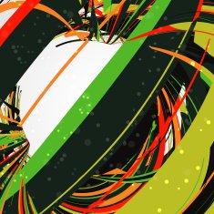 Abstract dynamic illustration