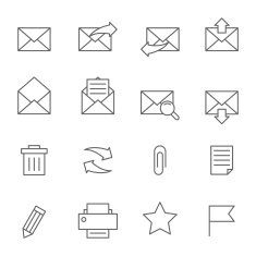 Email Icons Set