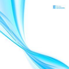 Shining blue flow
