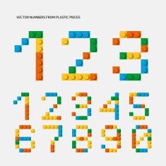 Vector numbers from plastic constructor