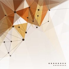 Polygonal geometric background for modern design Business banner