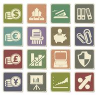Business and Finance Web Icons N3