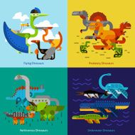 Dinosaur Icons Set
