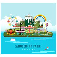 amusement park scenery