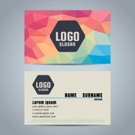 Clean simple modern business card template N3