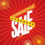 sale shopping background and label for business promotion N18