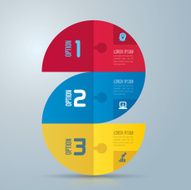 Infographic design template and marketing icons N15