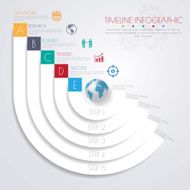 Abstract 3D digital illustration Infographic with world map Can N3