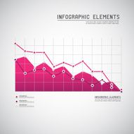 Set of different graphs and charts vector eps10 illustration N2