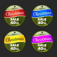 Christmas sale badge