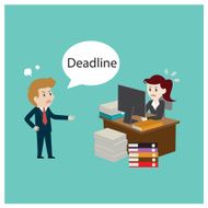 business and deadline concept