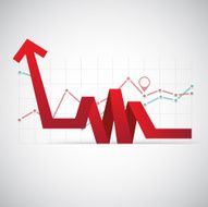 Set of different graphs and charts vector eps10 illustration N12