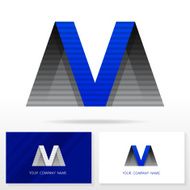 Letter M logo icon design template elements - Illustration