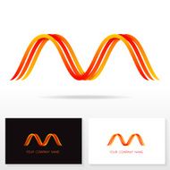 Letter M logo icon design template elements - Illustration N3