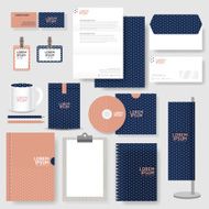 corporate identity template Stationery design set in vector format N3