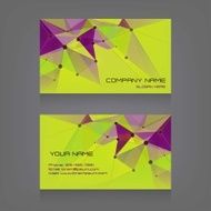 Business card abstract background