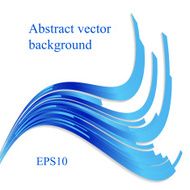 Vector abstract banner creative background in blue colors fut