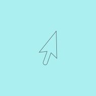 mouse arrow cursor icon - illustration