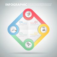 Design Infographic template for business concept N2