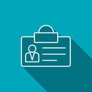 Identification card icon N4