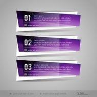 Modern Glossy Vector Banners