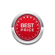 Best Price Glossy Shiny Circular Vector Button