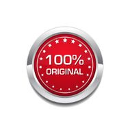 100 Percent Original Glossy Shiny Circular Vector Button