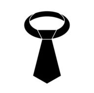 Tie symbol icon