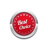 Best Choice Glossy Shiny Circular Vector Button N2