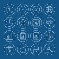 Finance Icons Set N6