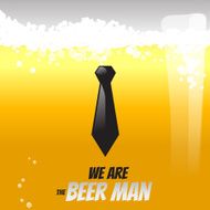 Beer liquid vector illustration concept