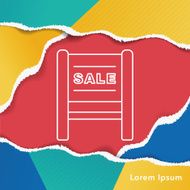 sale discount line icon N2