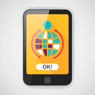 Currency Exchange flat icon with long shadow eps10 N3