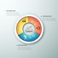 Modern infographics options banner N29