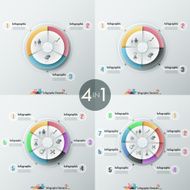 Modern infographics options banner N32