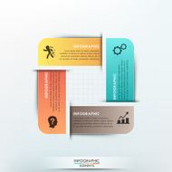Modern infographics options banner N35