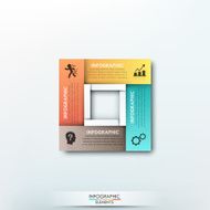 Modern infographics options banner N46