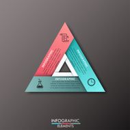 Modern infographics options banner N50