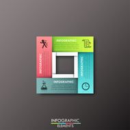Modern infographics options banner N51
